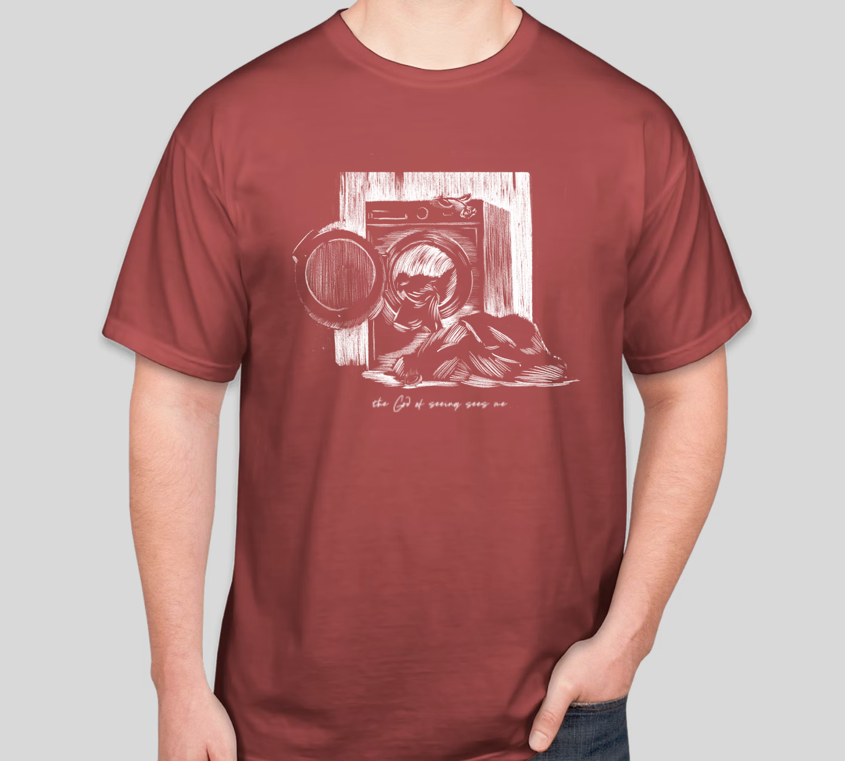 "God Of Seeing" Tee